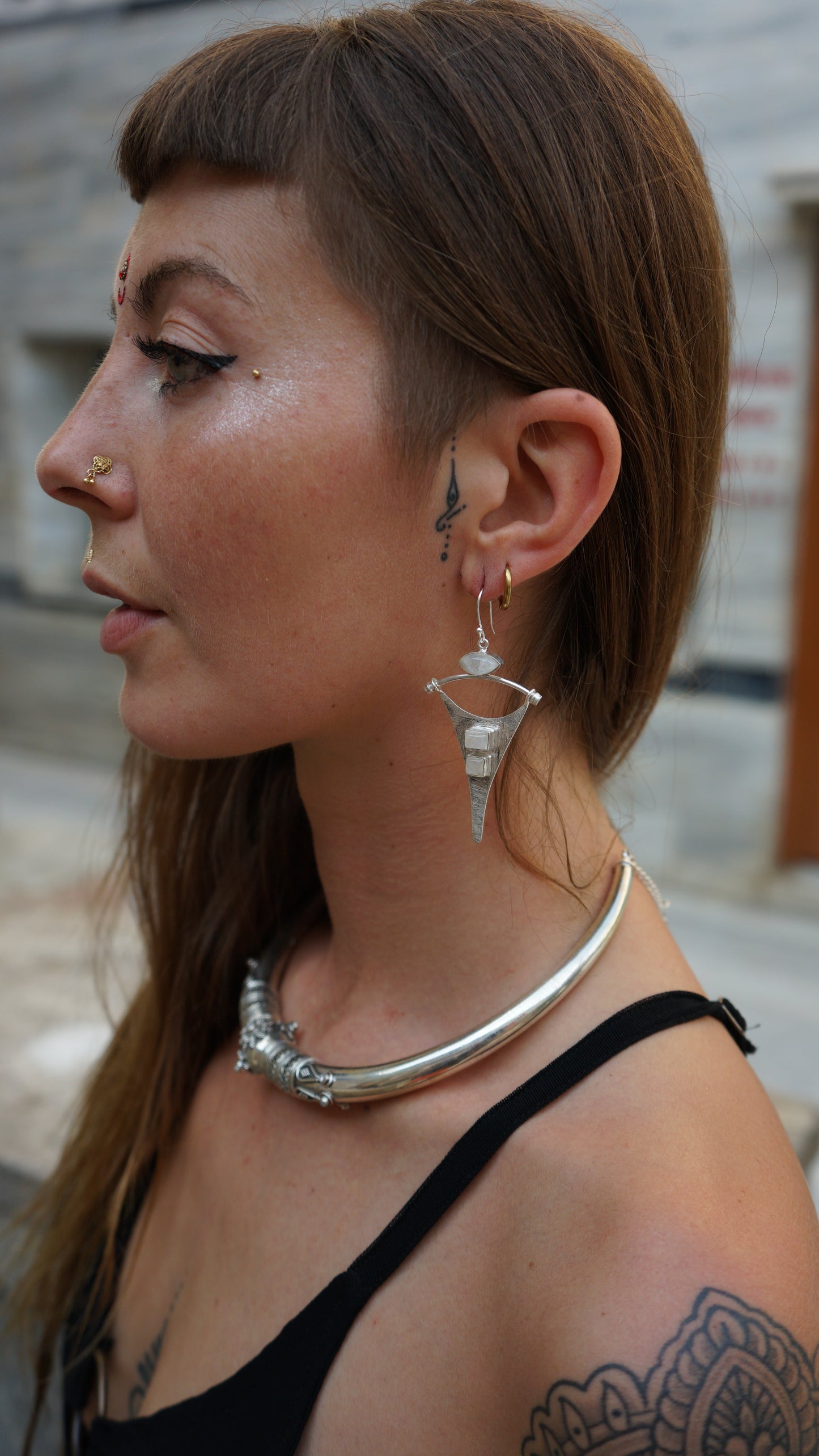 Saral Silver Necklace