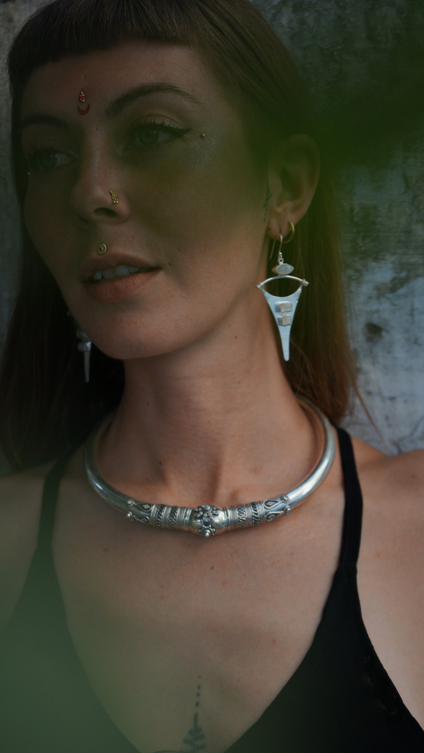 Saral Silver Necklace
