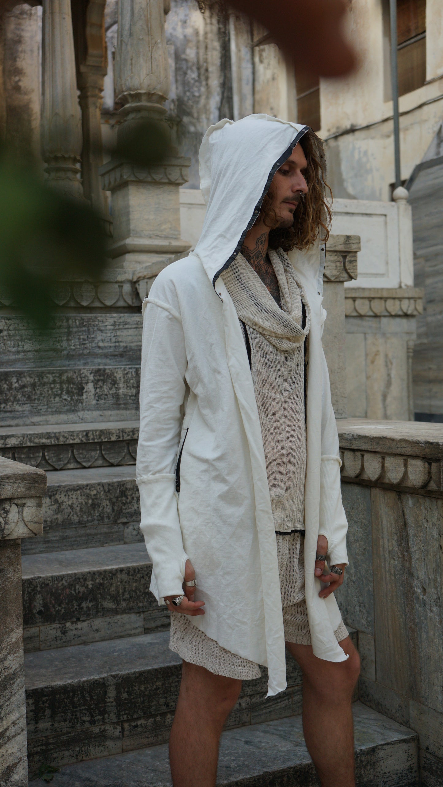 Samskara Kimono for Men White