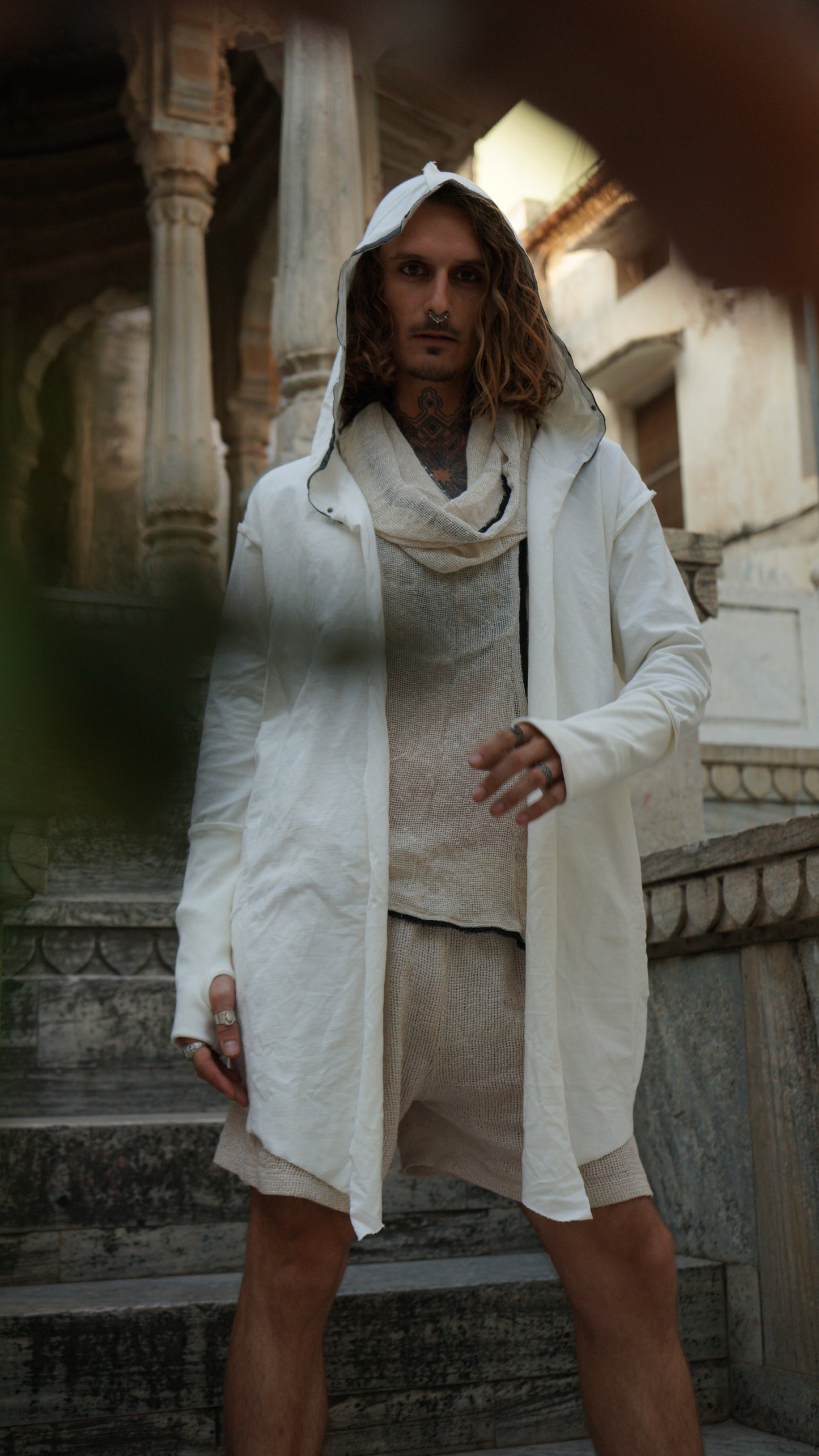 Samskara Kimono for Men White