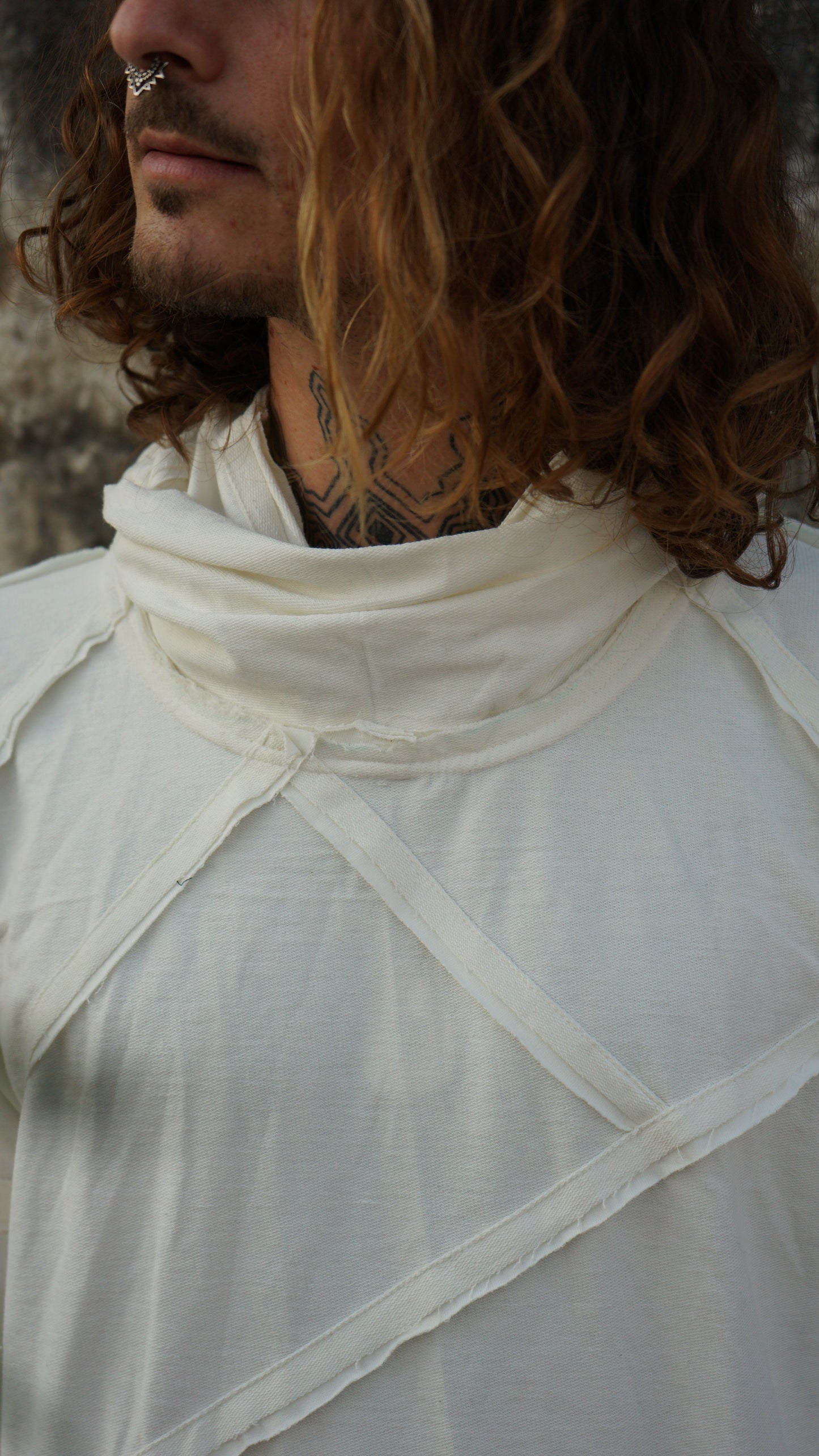 Vaastavik White Sweater