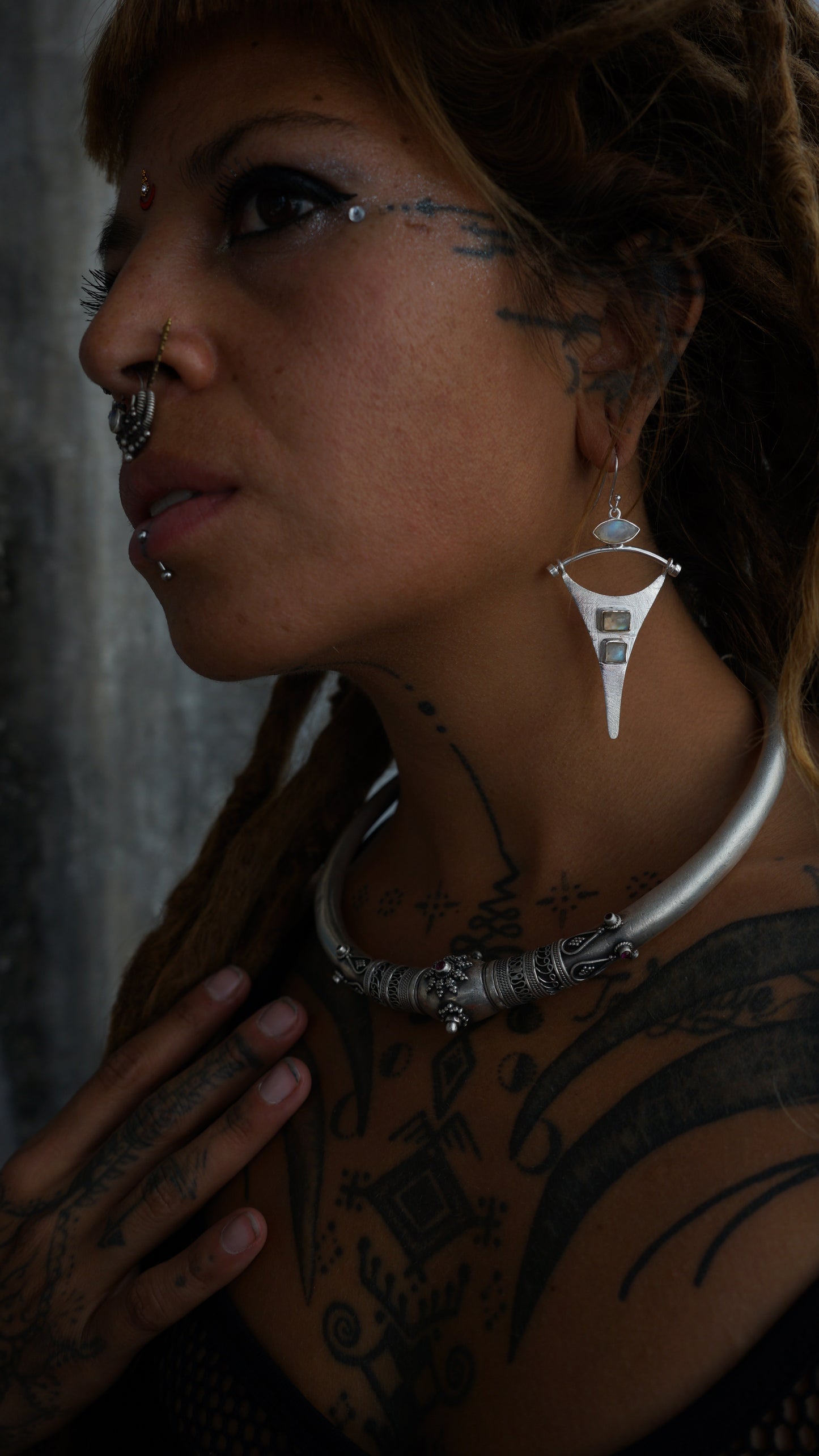 Saral Silver Necklace