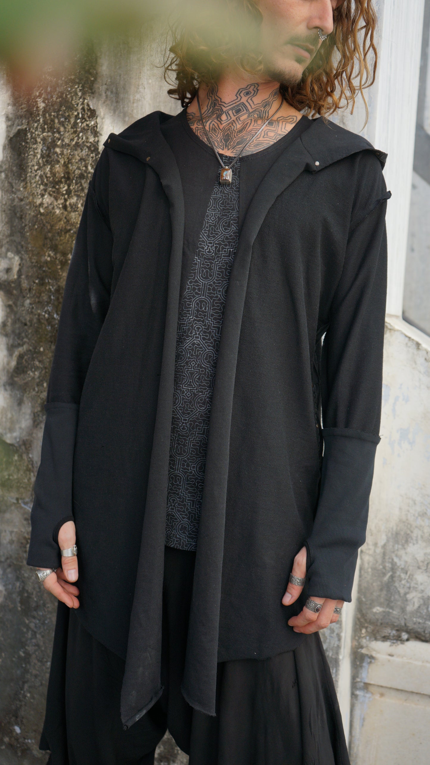 Samskara Kimono For Men Black