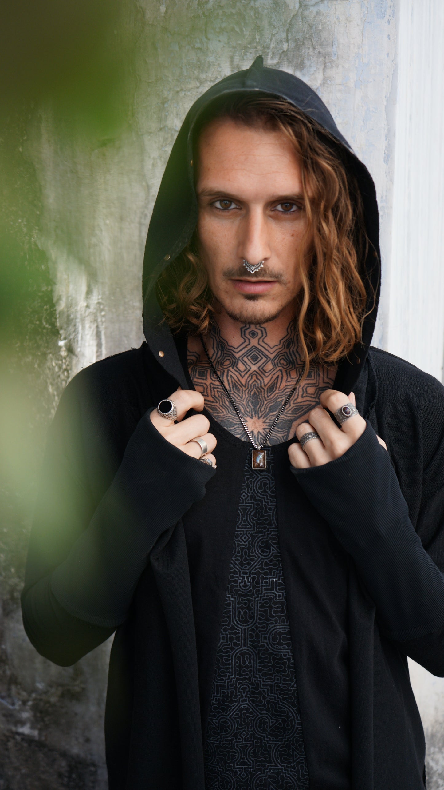 Samskara Kimono For Men Black