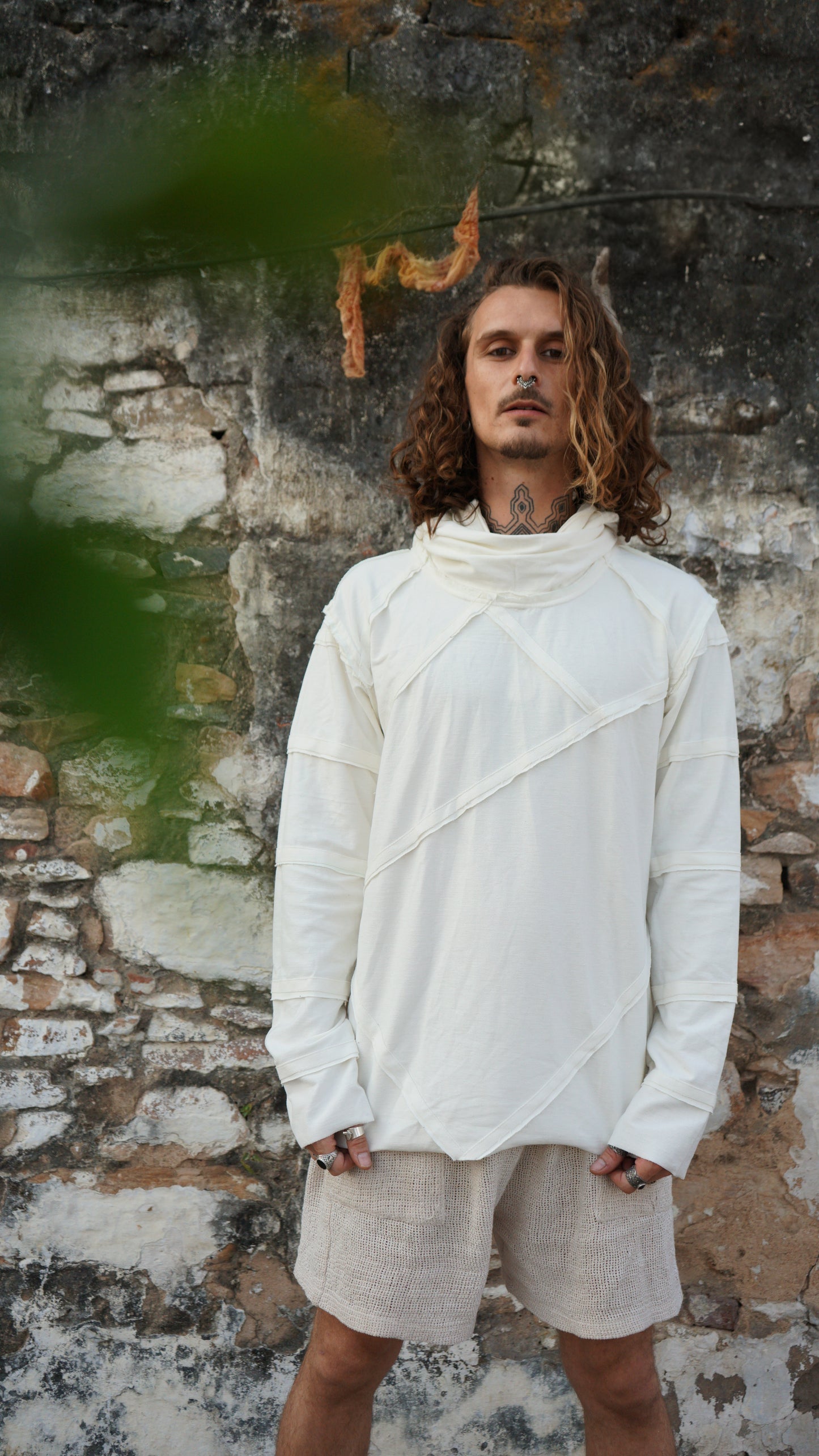 Vaastavik White Sweater