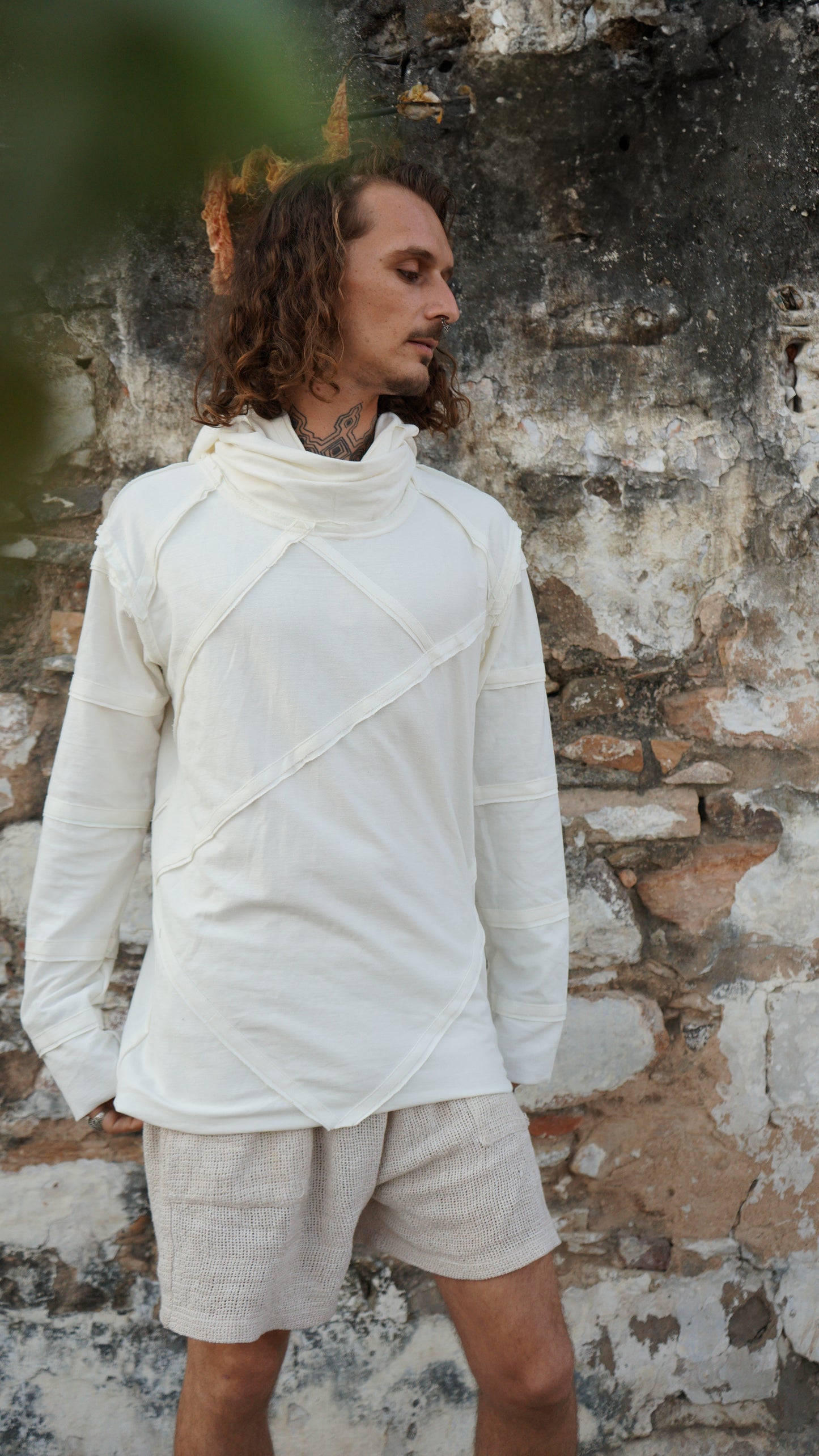 Vaastavik White Sweater