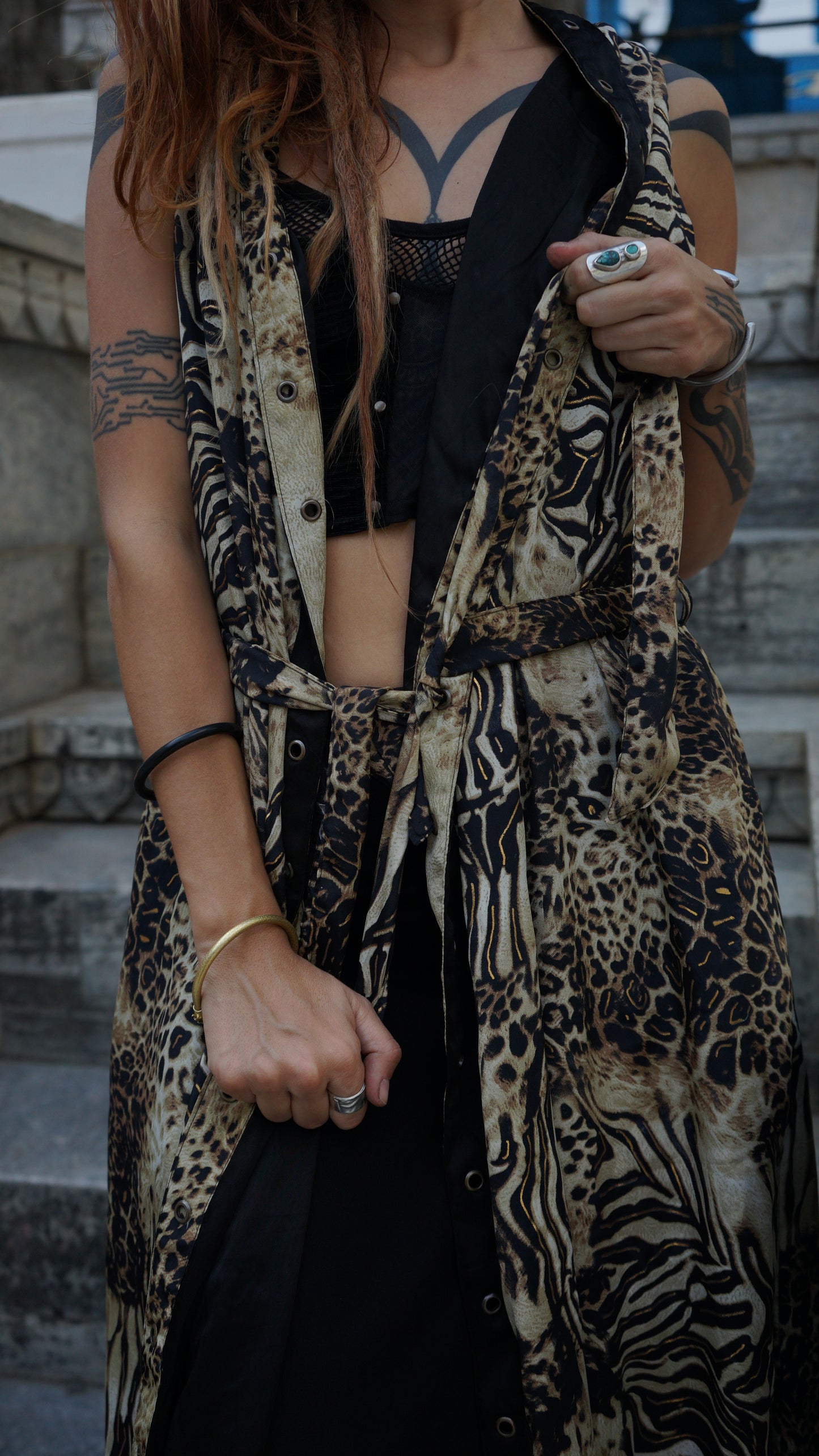 Saral Tiger Kimono