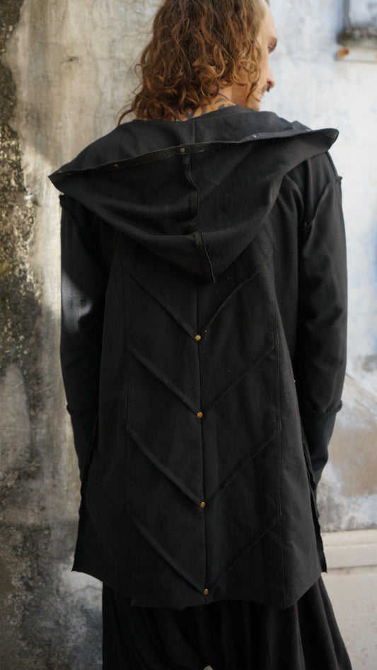 Samskara Kimono For Men Black